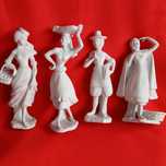 Figuras regionais V.A. Bisquit. como novas