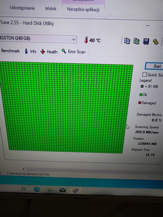 Szybki dysk Kingston msata 240GB