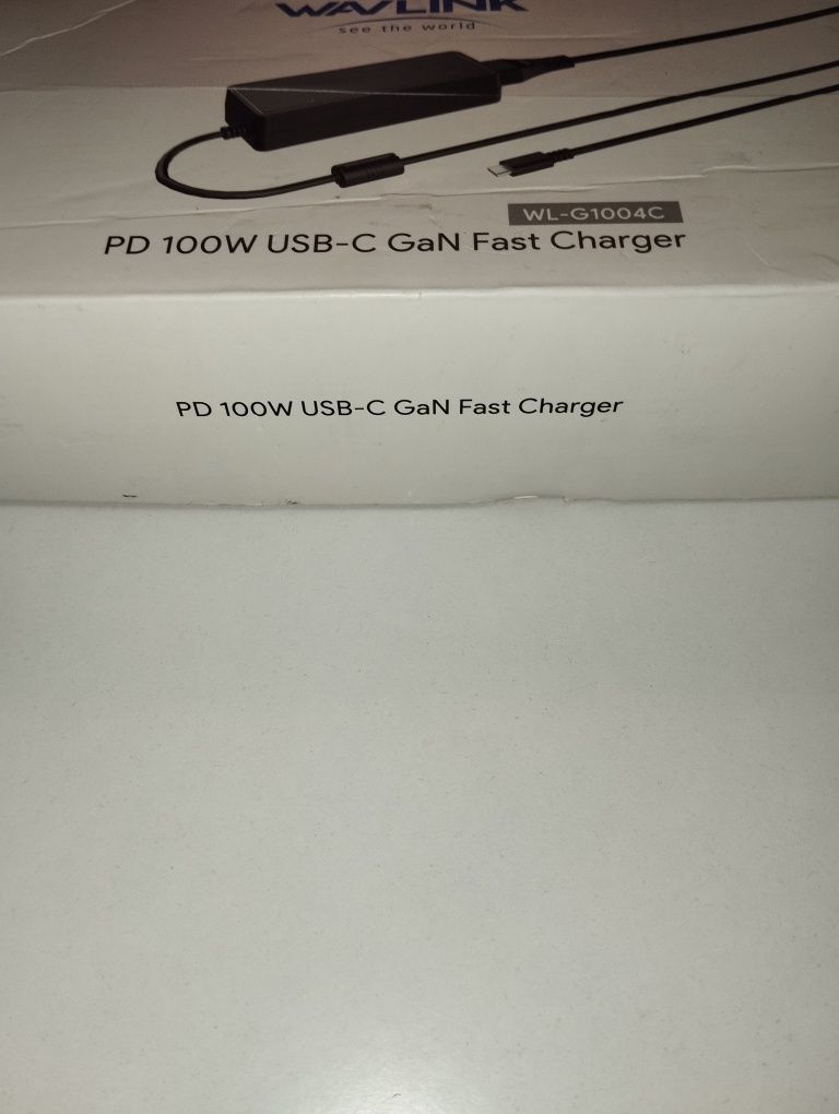 Ładowarka Wavlink PD 100W USB-C GAN fast charger