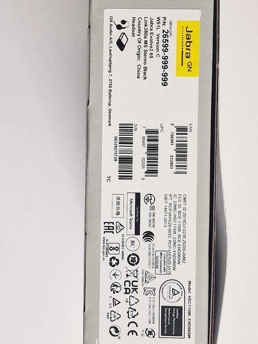 Jabra Evolve2 65 Stereo