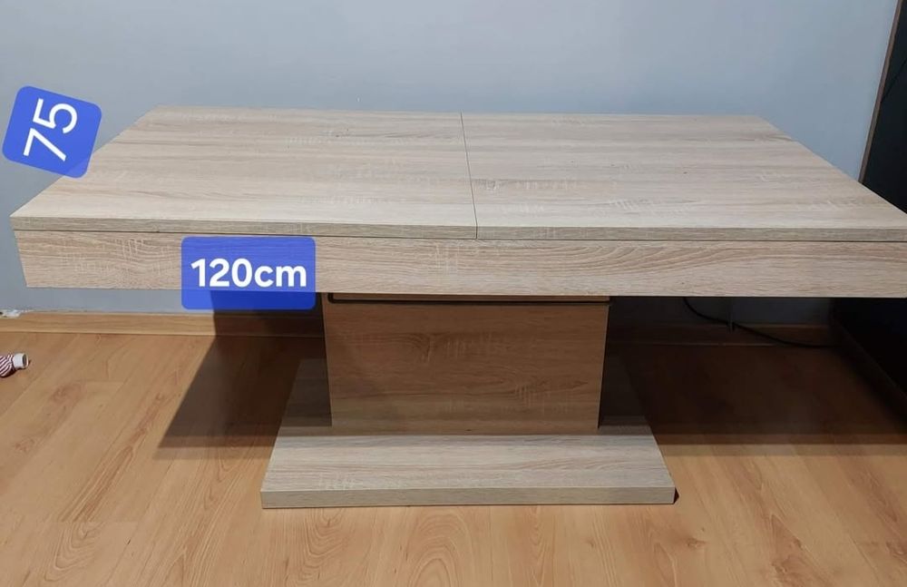 Ława rozkładana dąb sonoma