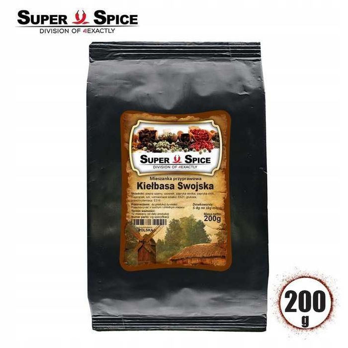 Mieszanka Przyprawowa SuperSpice - o smaku Kiełbasa Swojska - 200g