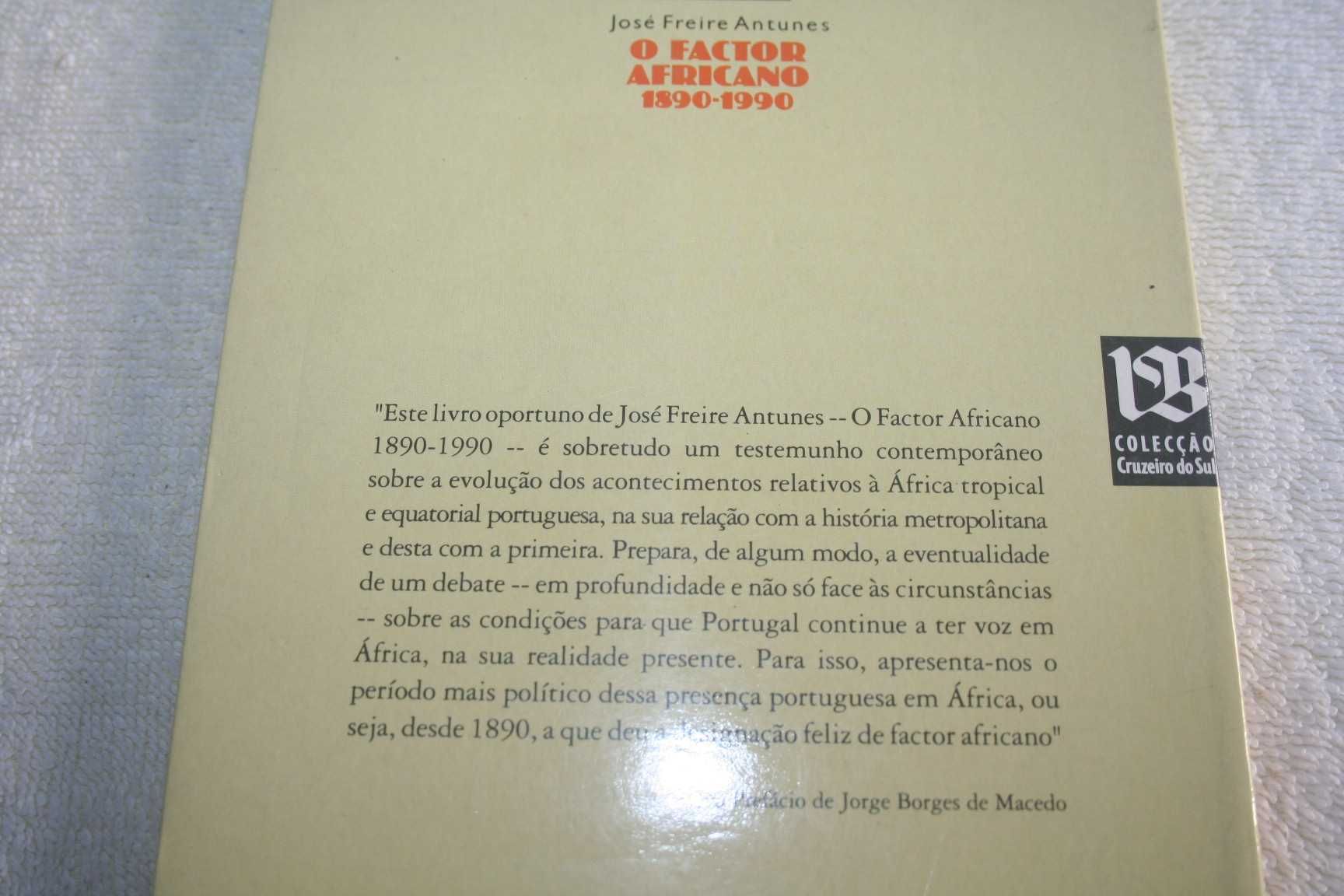 [] O Factor Africano - 1890 a 1999, José Freire Antunes
