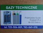 Gazy techniczne Mix Argon Tlen CO2 Acetylen Azot Hel Propan Butan