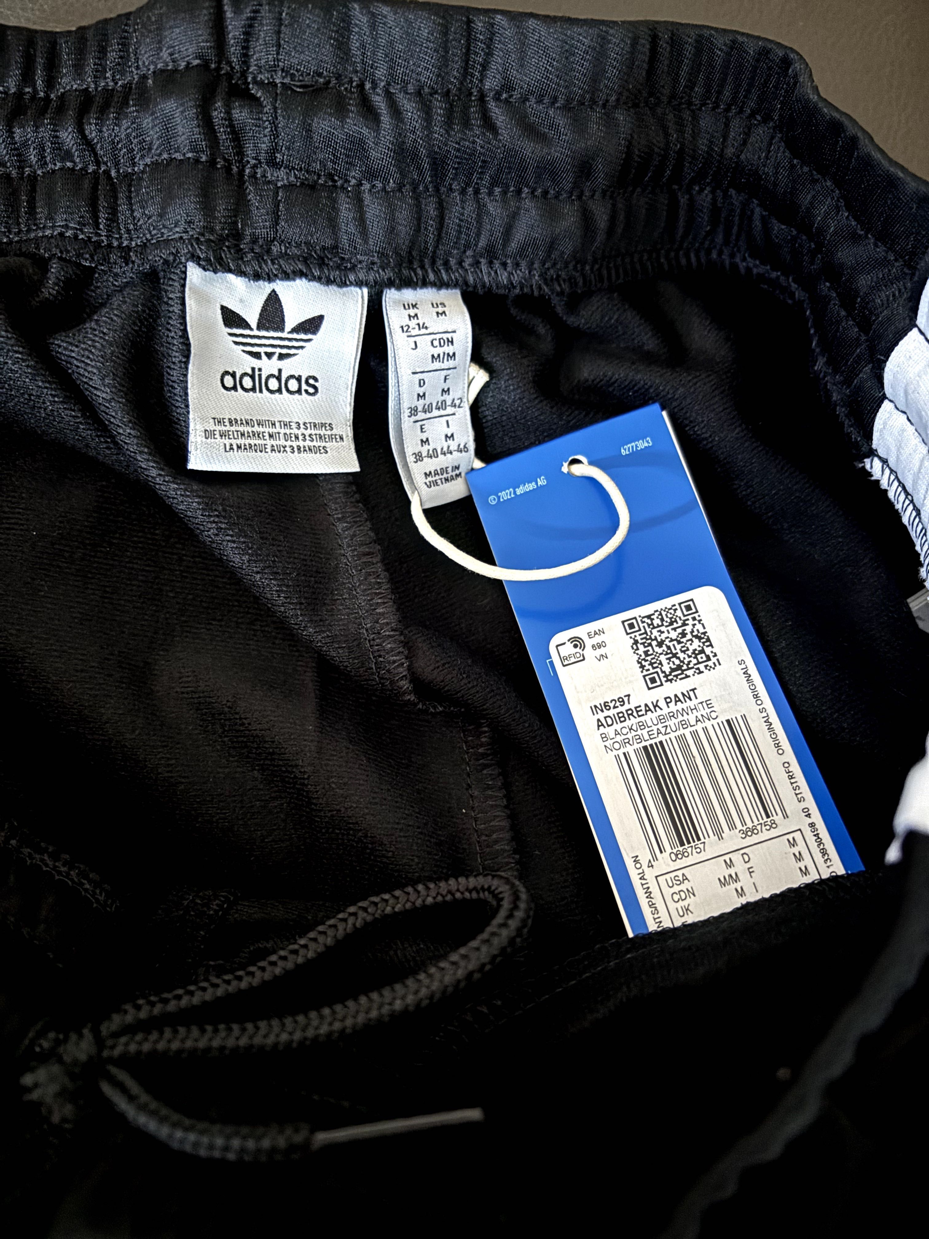 Adidas ADIBREAK PANT spodnie z rozpinaną nogawką  38 40  UNISEX