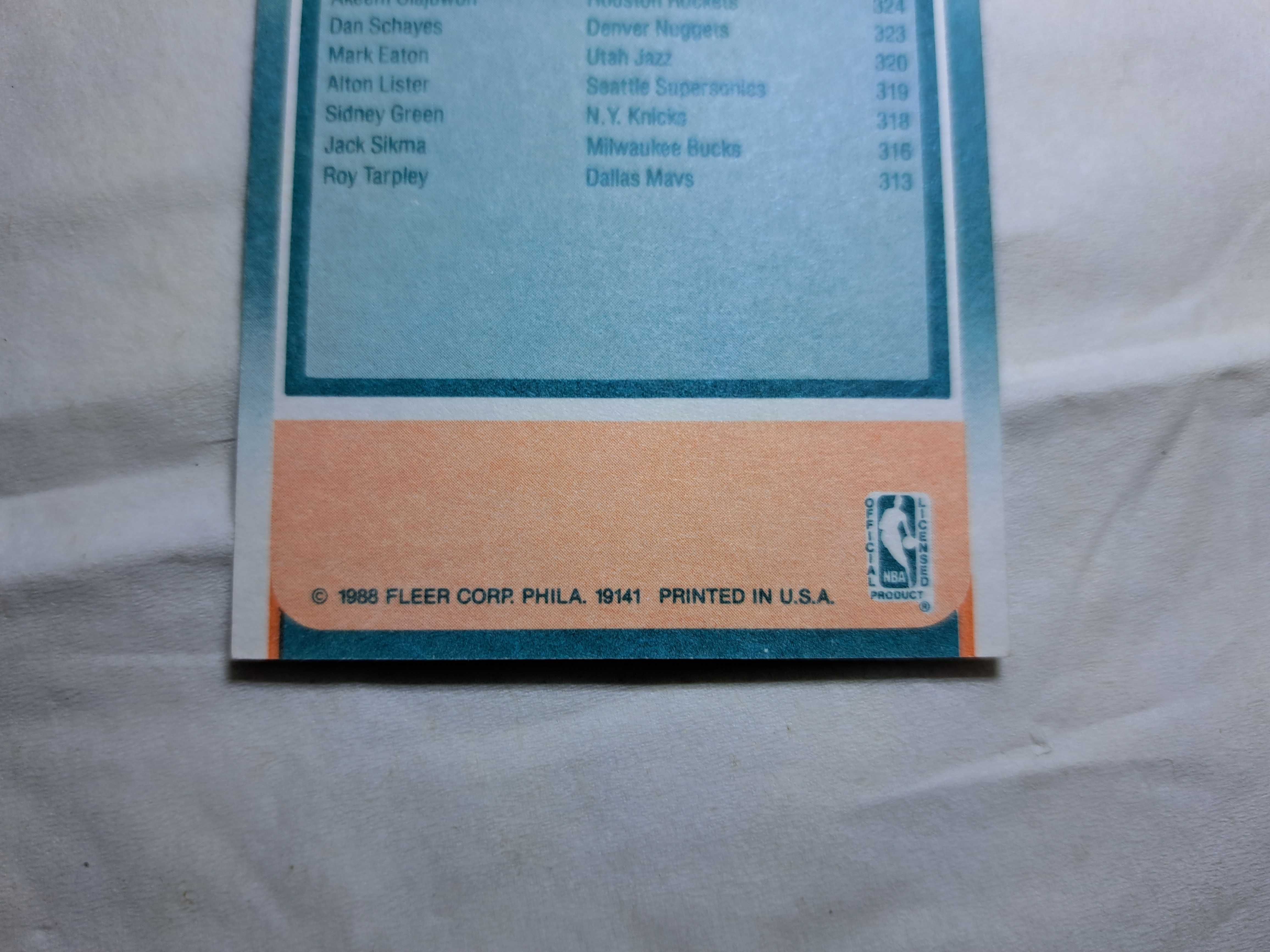 1988 Fleer All Star Patrick Ewing #80 NM NBA