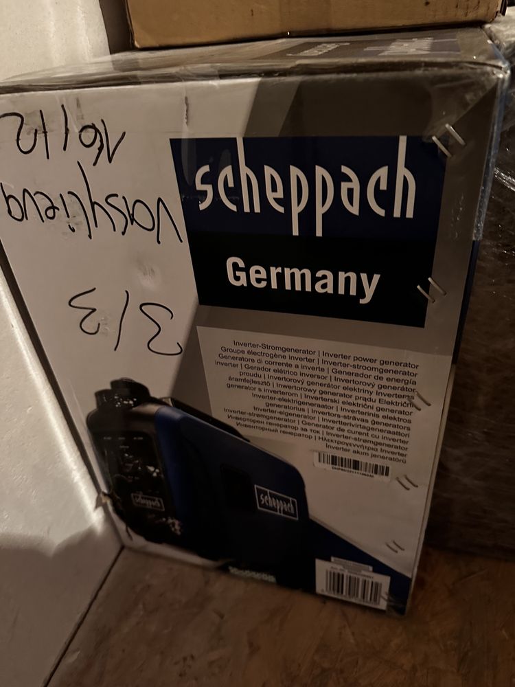 Генератор инверторный Scheppach SG2500i оригінал Німеччина Германия