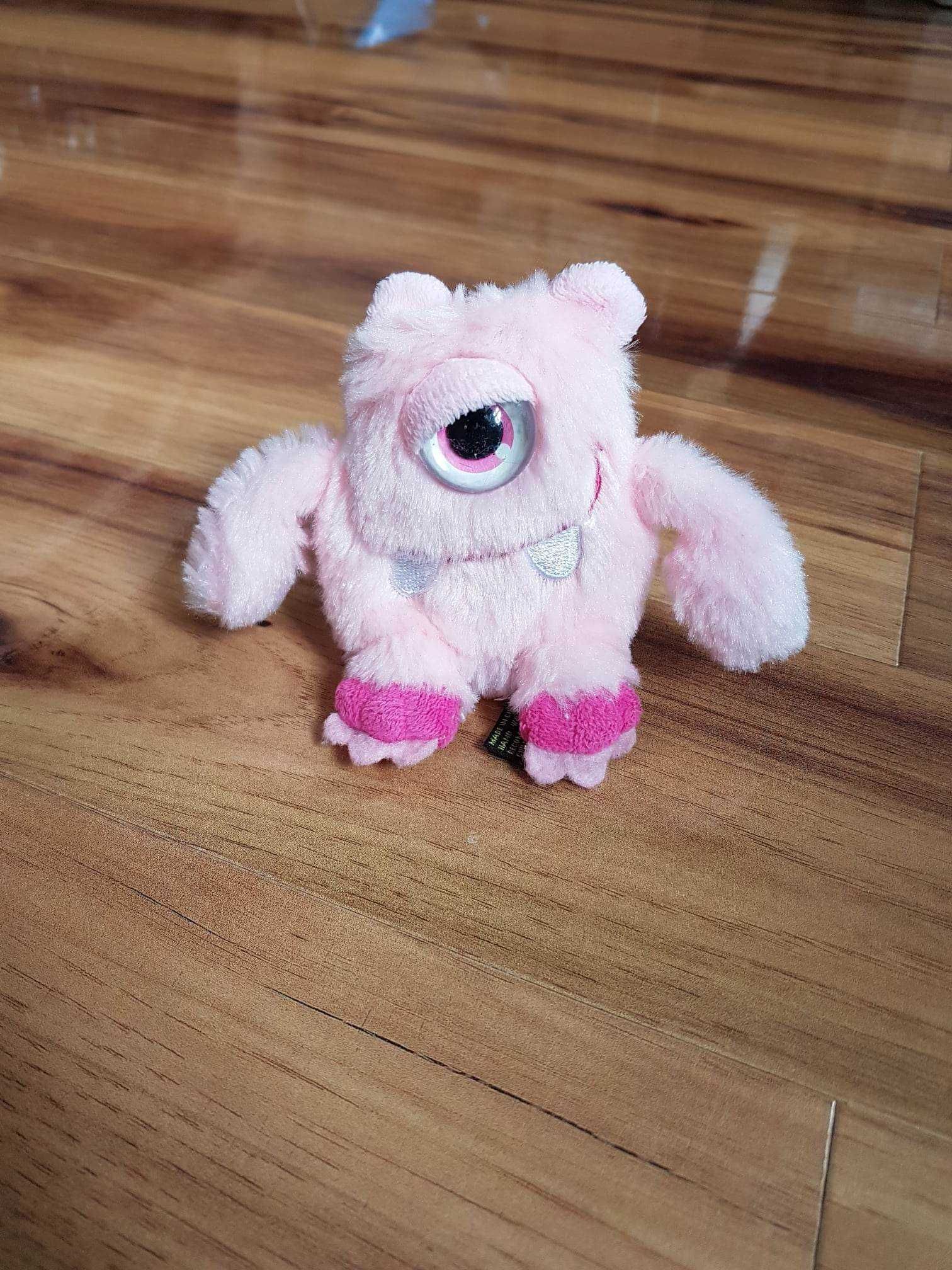 Pluszowy różowy potworek Keel Toys Monsterous potwór zabawka