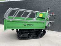 Mini dumper de lagartas elétrico