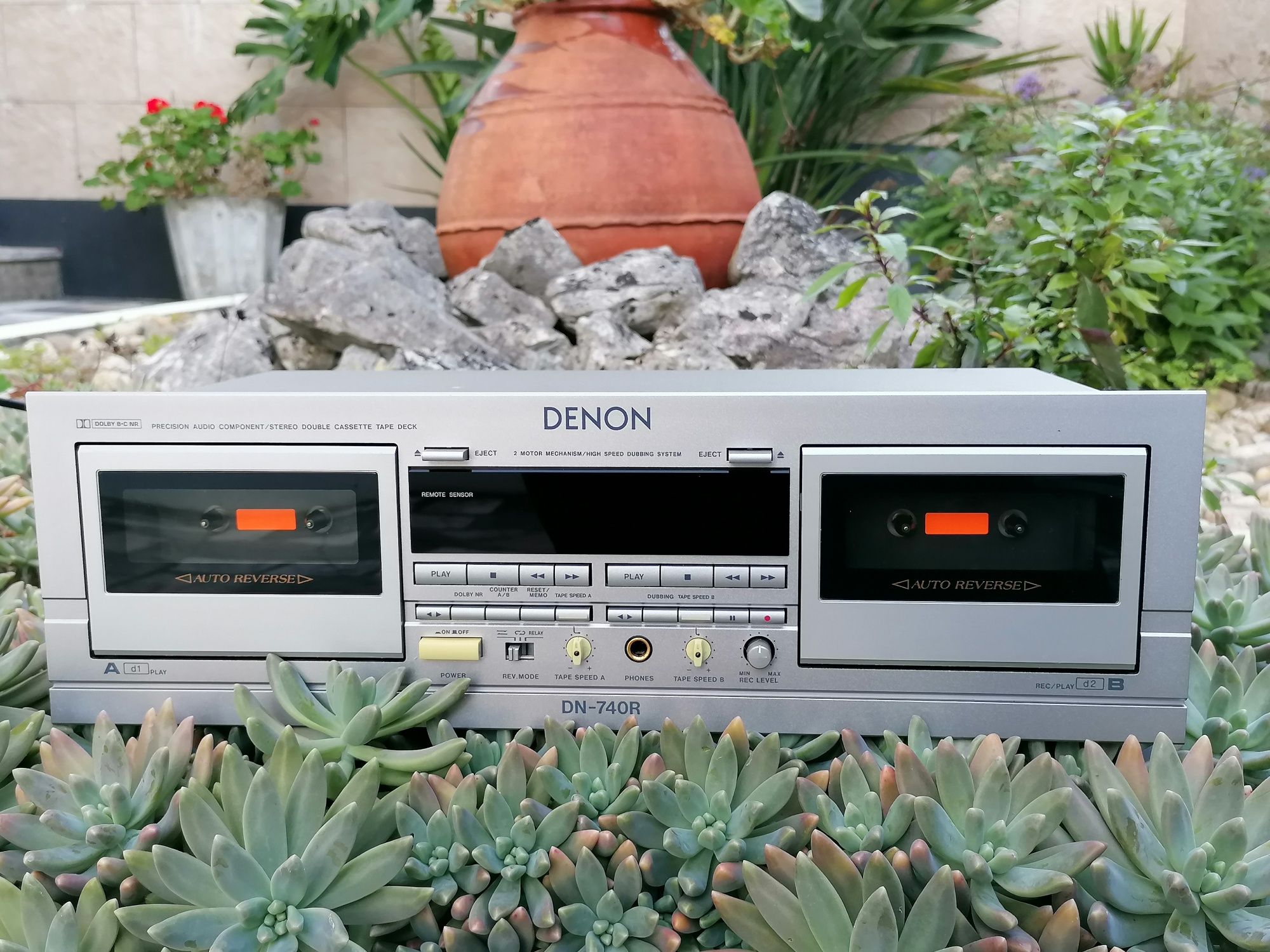 Leitor e gravador Denon DN-740R