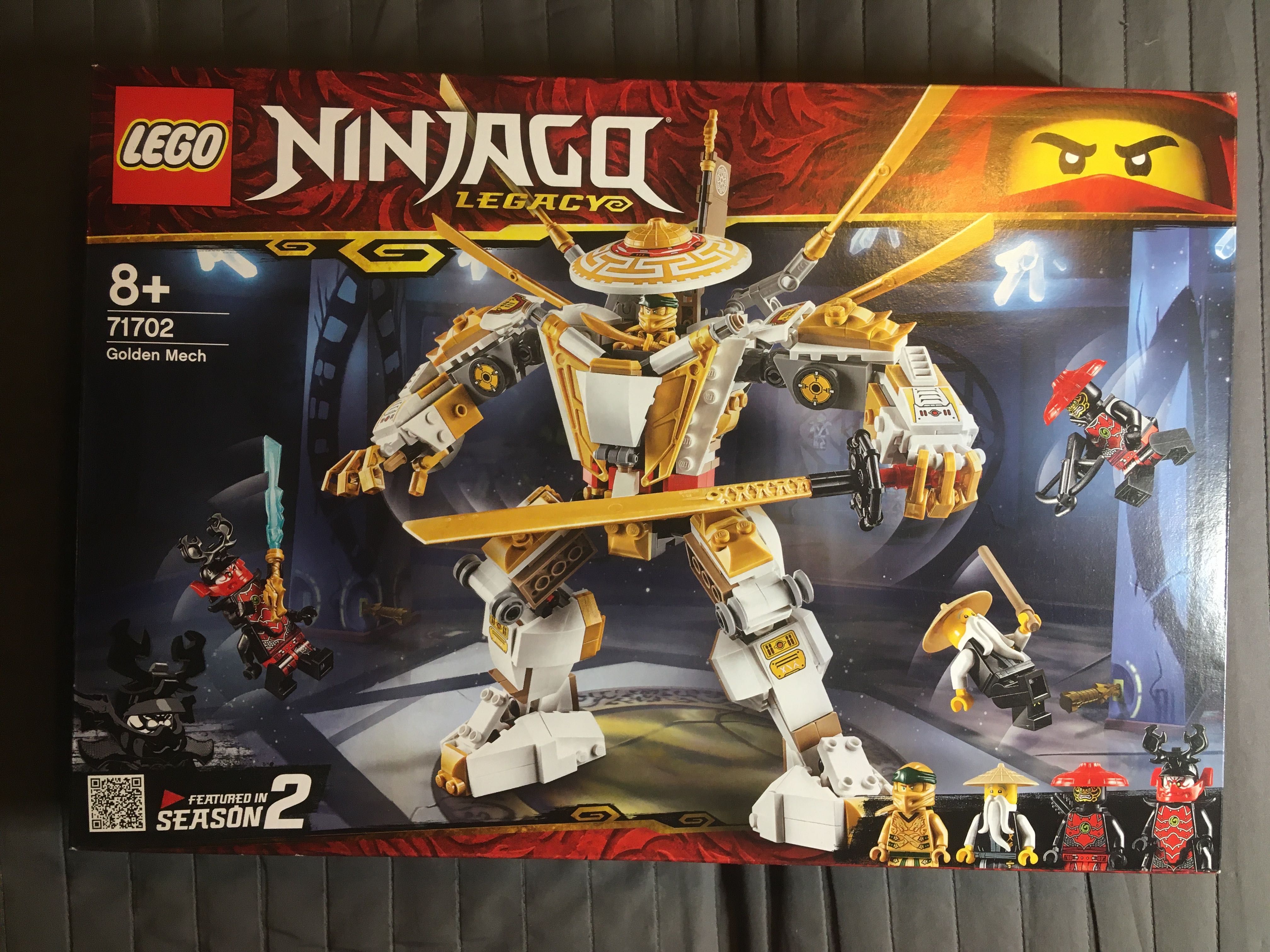 LEGO 71702 Ninjago Złota zbroja Golden mech