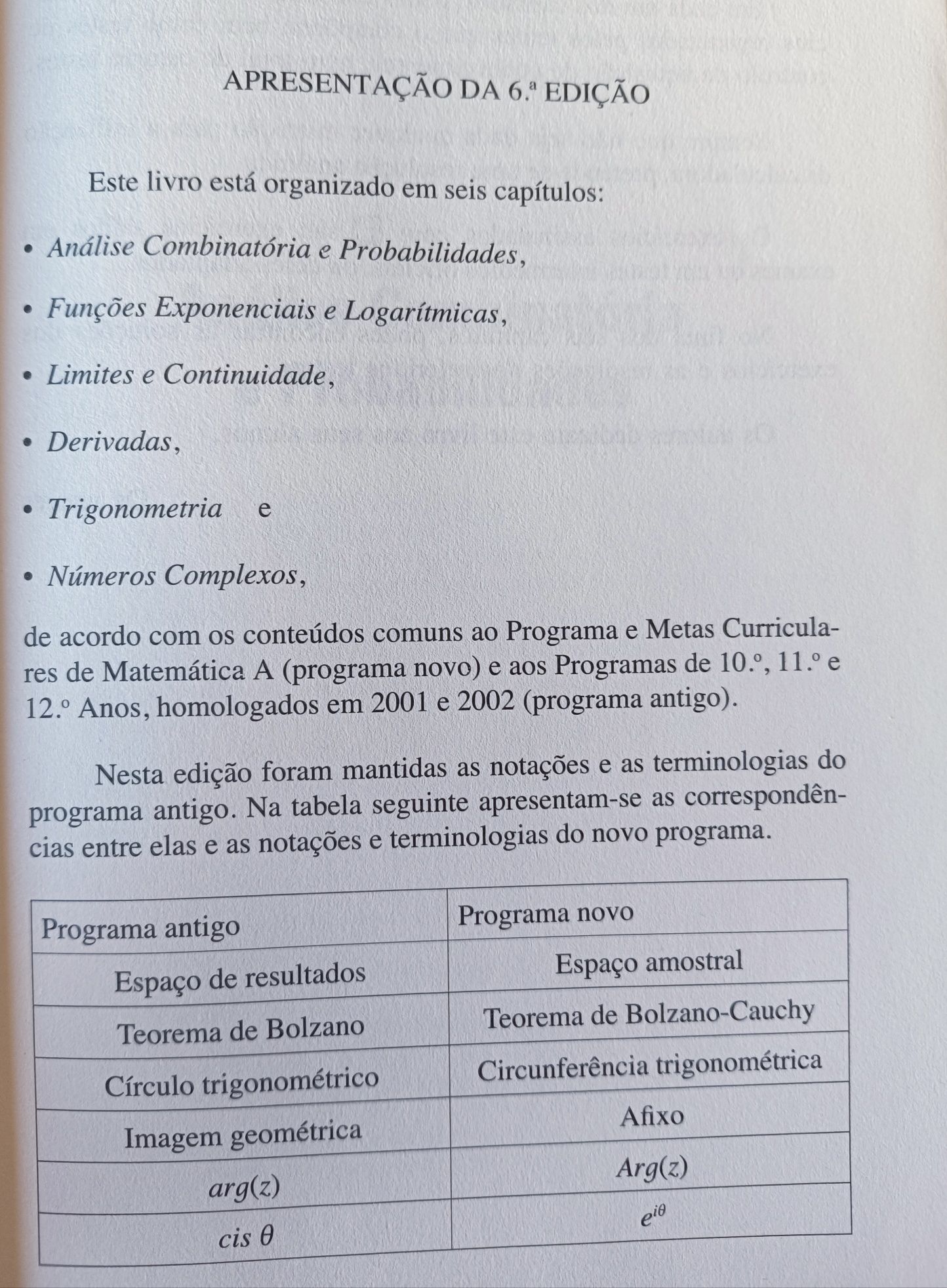 Problemas de Matemática A 12º Ano - Preparação para exames