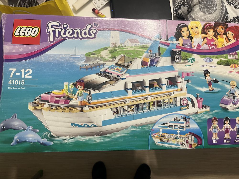 Klocki lego friends jacht
