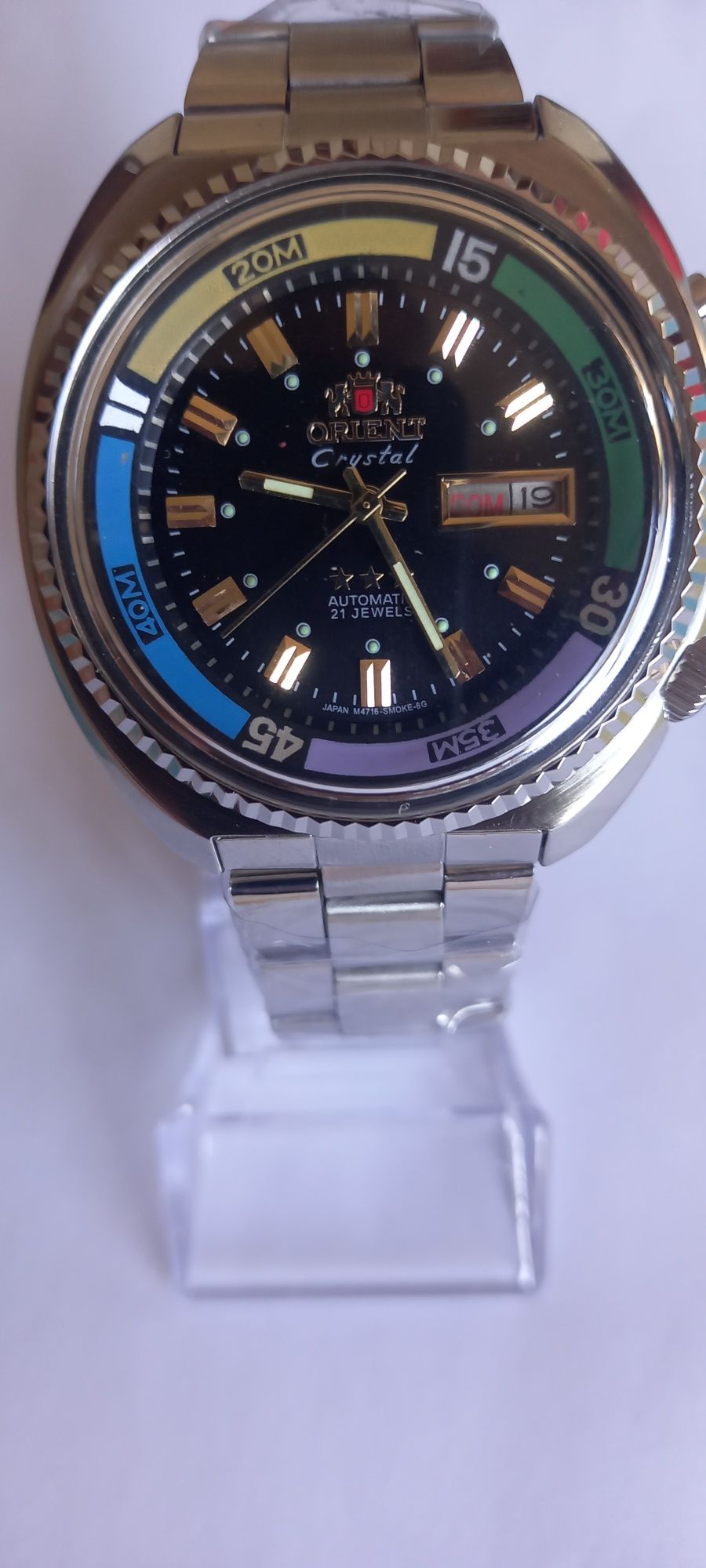 Relógio Orient Automático 3 Estrelas Preto