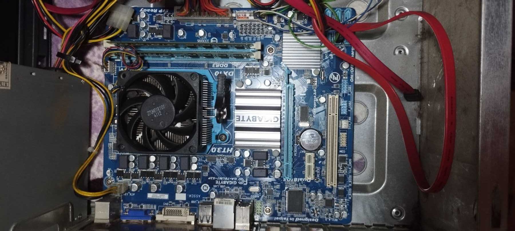 Athlon II X4 Ядра Gigabyte GA-78LMT-S2P встроенное видео AMD AM3+