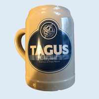 Caneca em cerâmica da marca de Cerveja Tagus  puro malte