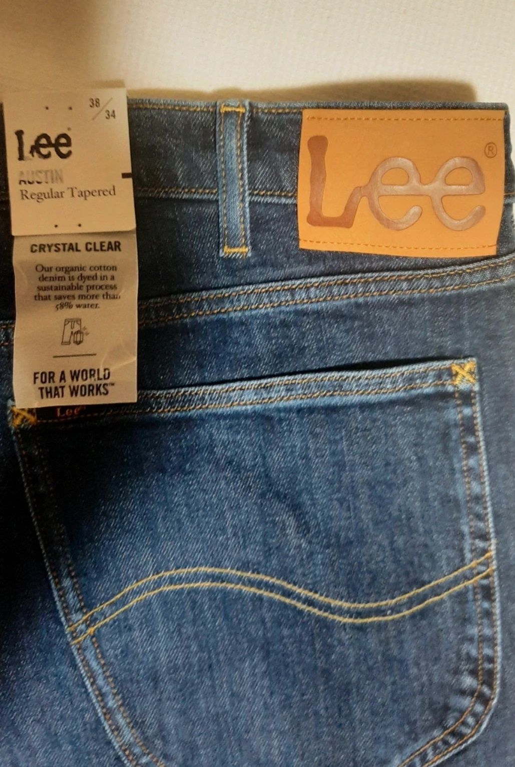 Calças Lee W38L34 novas com etiqueta