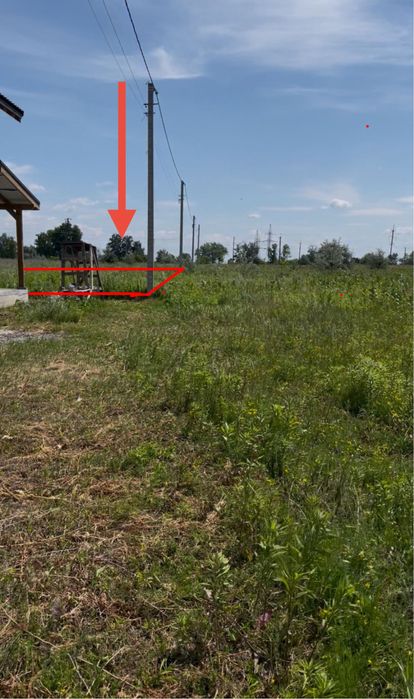 Продаж 10-соток під будівництво правильної форми по Саксаганського