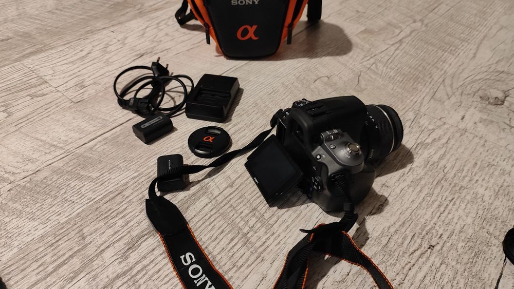 Sony a380 bardzo dobry stan, przebieg 4500