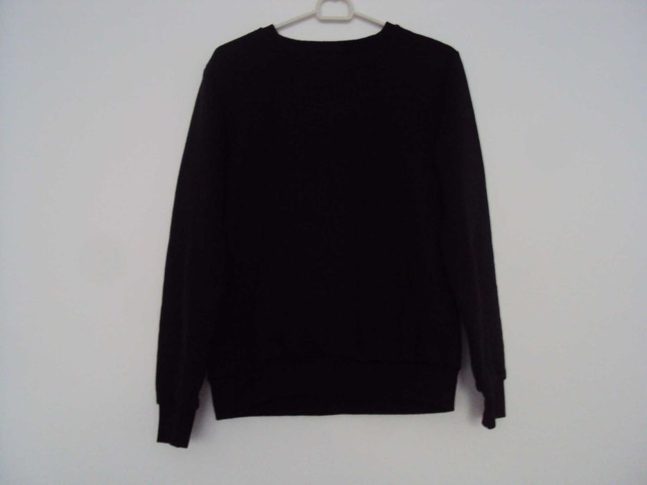 36 S / 38 M bluza czarna ciepła bez kaptura