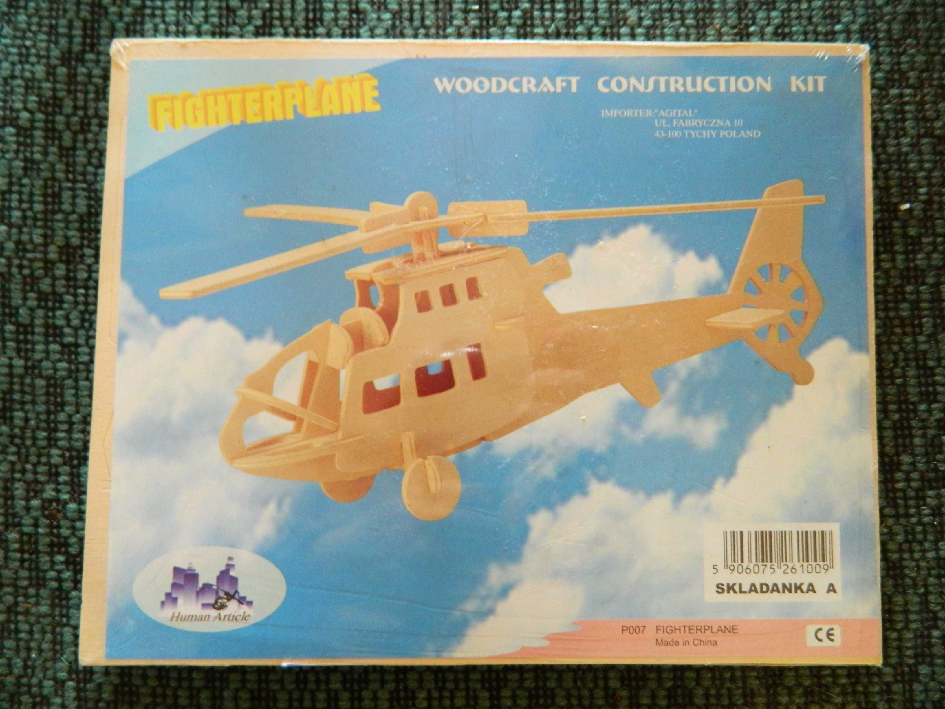 Puzzle  przestrzenne  3D  helikopter lub karuzela