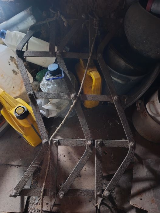 Борона ручна для мотоблока чі коней