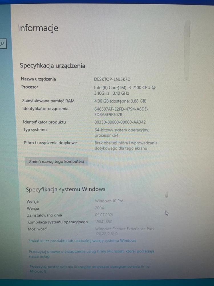 Komputer Dell Optiplex 790