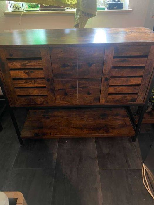 Komoda szafka kredens regał półki loft stal