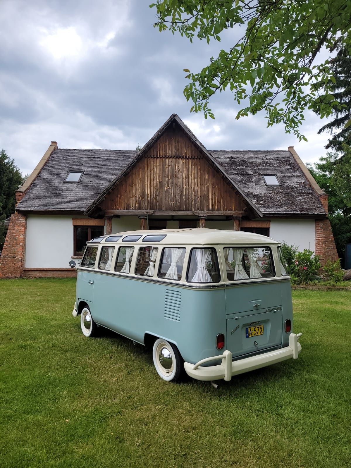 SAMBA VW T1 T2 Bulik Ogórek - Samochód Auto do Ślubu -zabytkowy boho