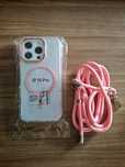 Etui naszyjnik ze smyczą do iphone 16 pro z magsafe