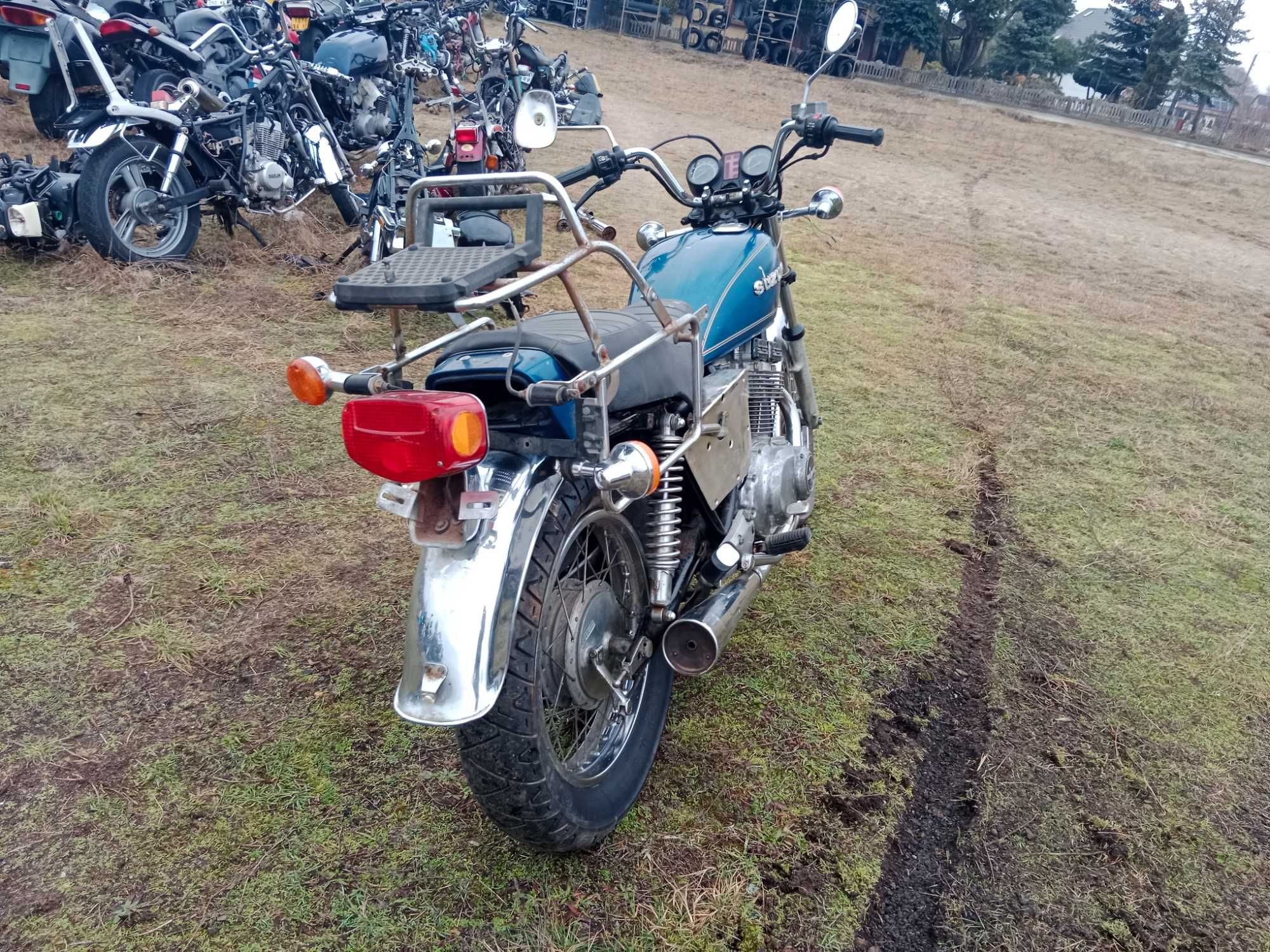 Suzuki gs400 gs 400 silnik lagi moduł felga gaźniki tarcza bak części