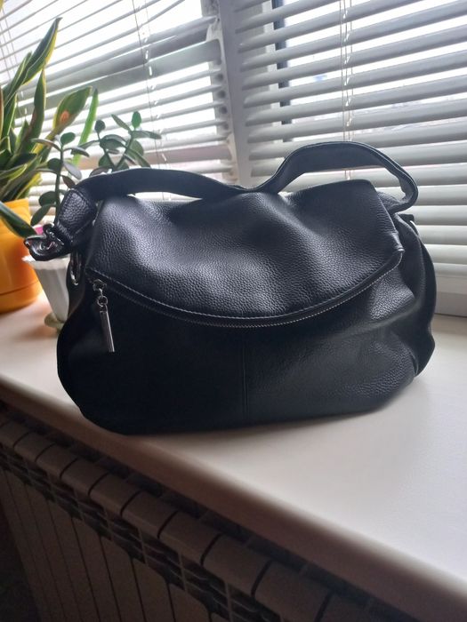 Кожаная натуральная женская сумка