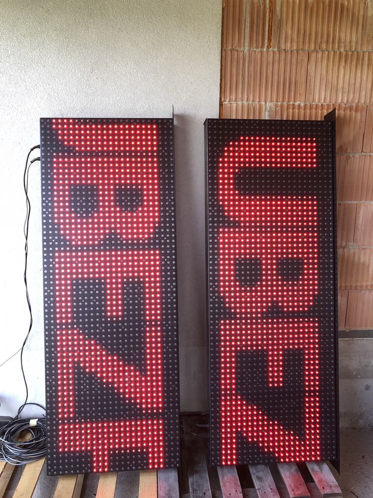 Tablica reklama Led 60x160 cm 8000 kandeli