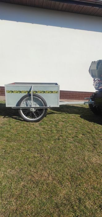 Przyczepka ogrodowa do quada, traktorka,kosiarki