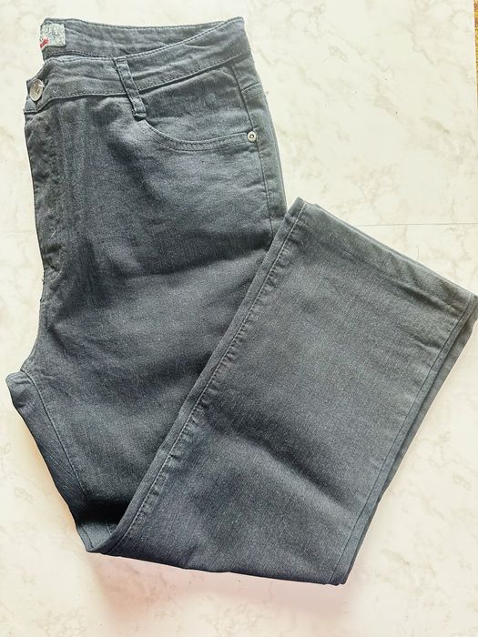 Spodnie jeans sunbird 37 wymiary na zdjęciach