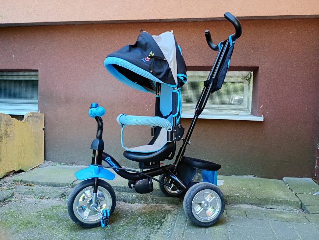 Toyz Timmy Rowerek Trójkołowy Sterowany Niebieski
