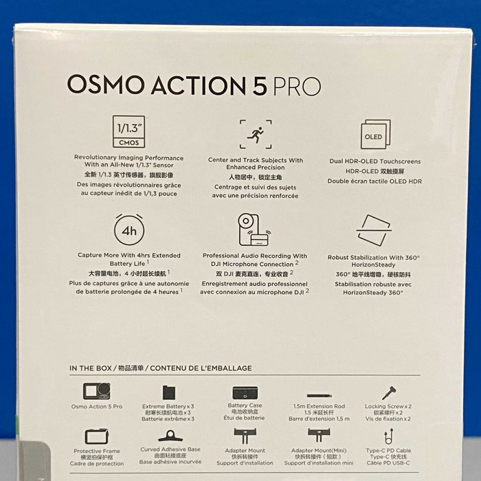 DJI Osmo Action 5 Pro (Adventure Combo) - SELADO - 3 ANOS DE GARANTIA