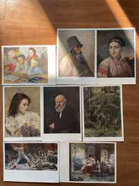 Pocztówki- malarze rosyjscy
