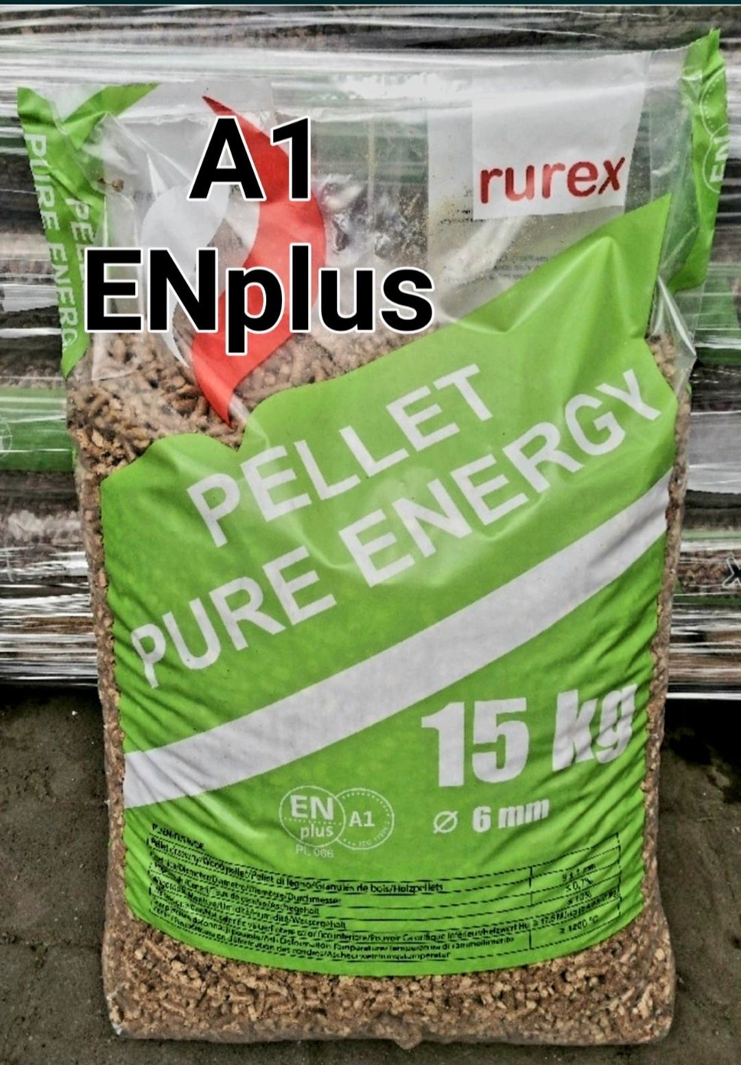 Pellet Dostawa GRATIS pelet drzewny paleta 990kg 66 worków 15kg