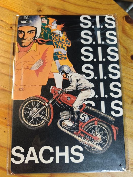Placa metal SIS SACHS