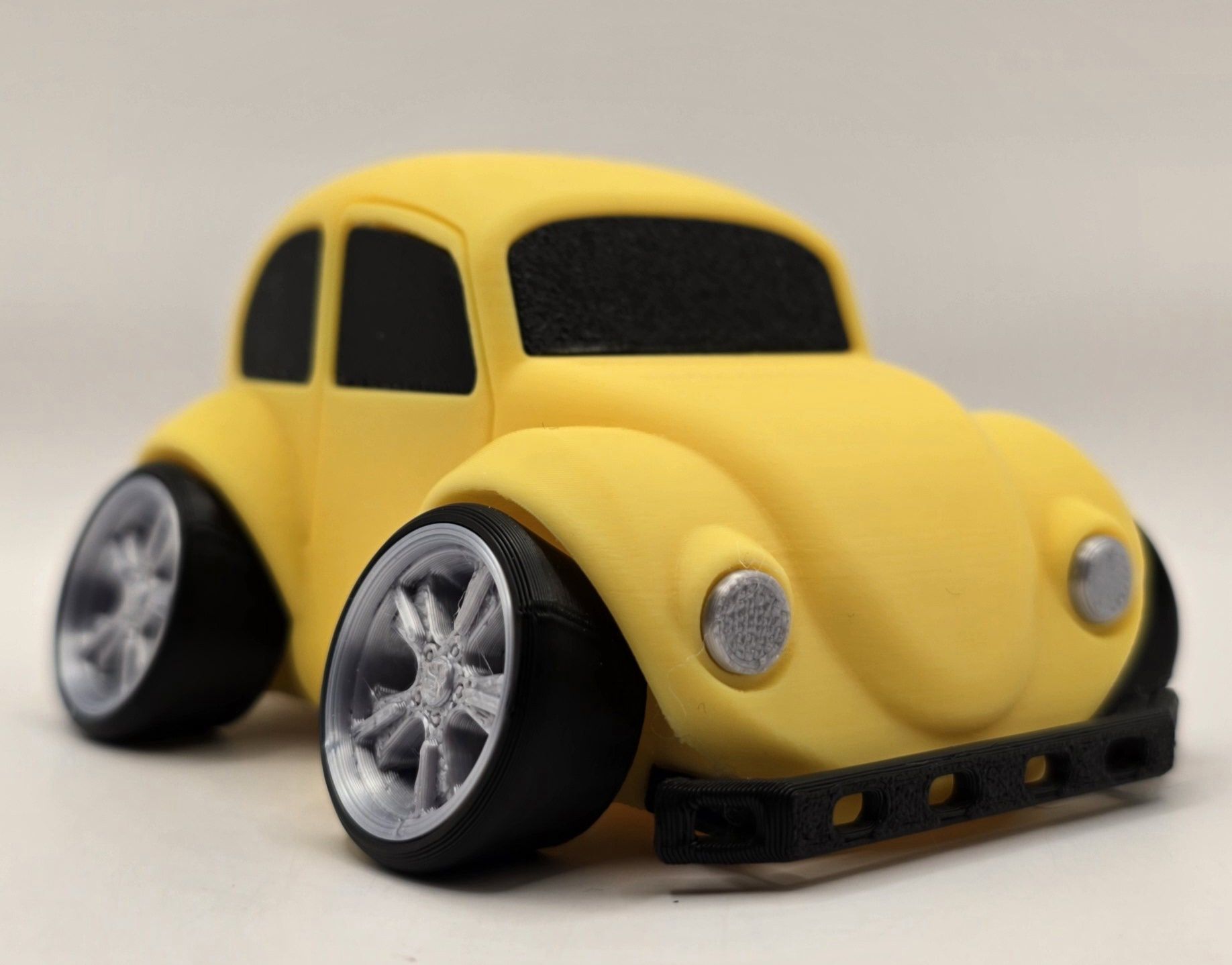 VW Garbus żółty wydruk 3d