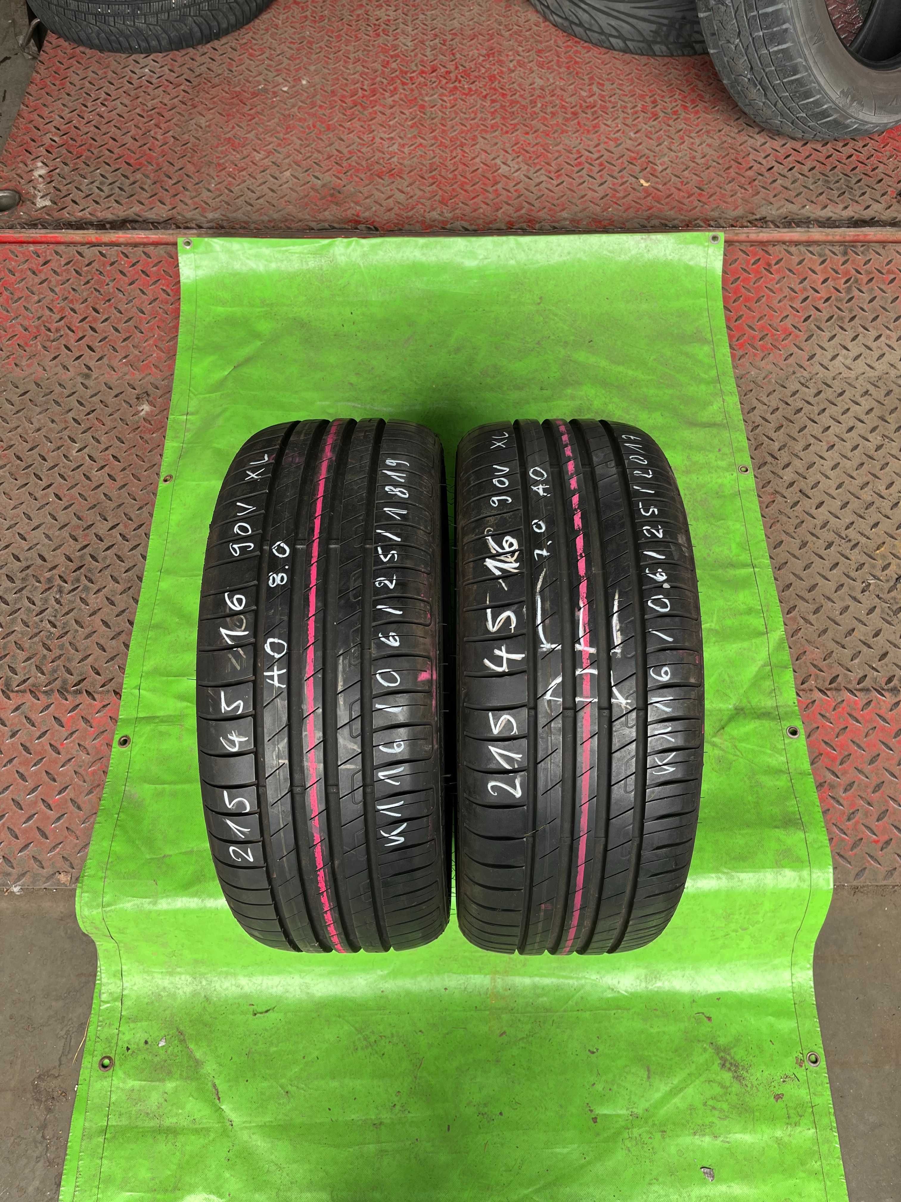 2 opony 215/45R16 90 V XL AO Goodyear EfficientGrip Performance