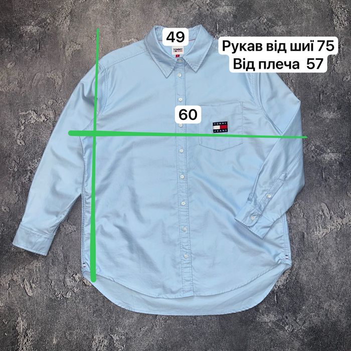 Жіноча плотна сорочка рубашка tommy jeans,Mm розмір оригінал oversize