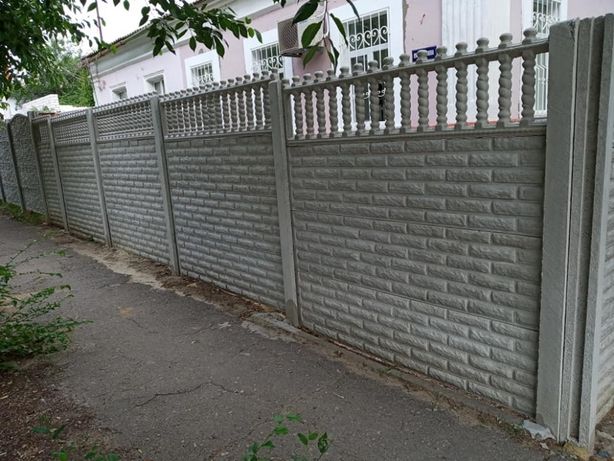 декоративный бетонный забор цена