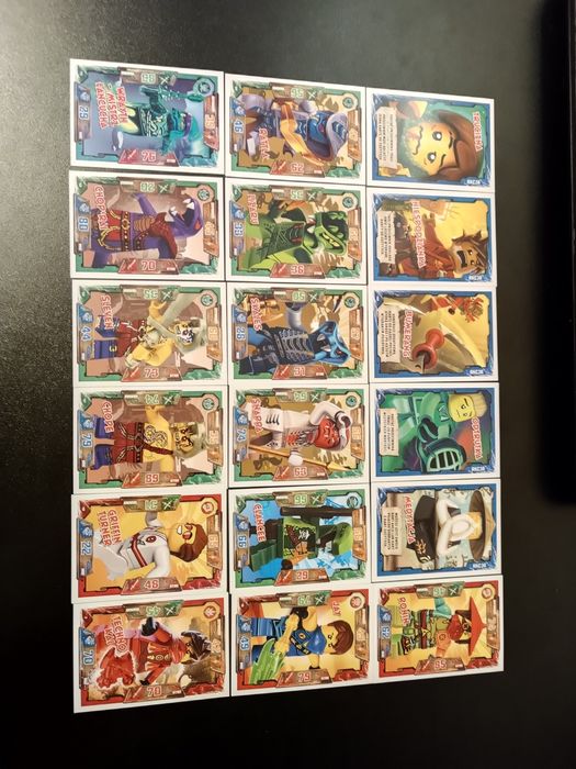 Karty LEGO ninjago 2016