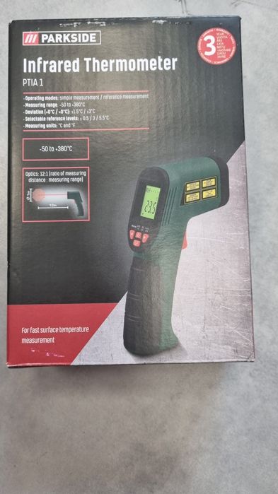 Pirometr, termometr Parkside