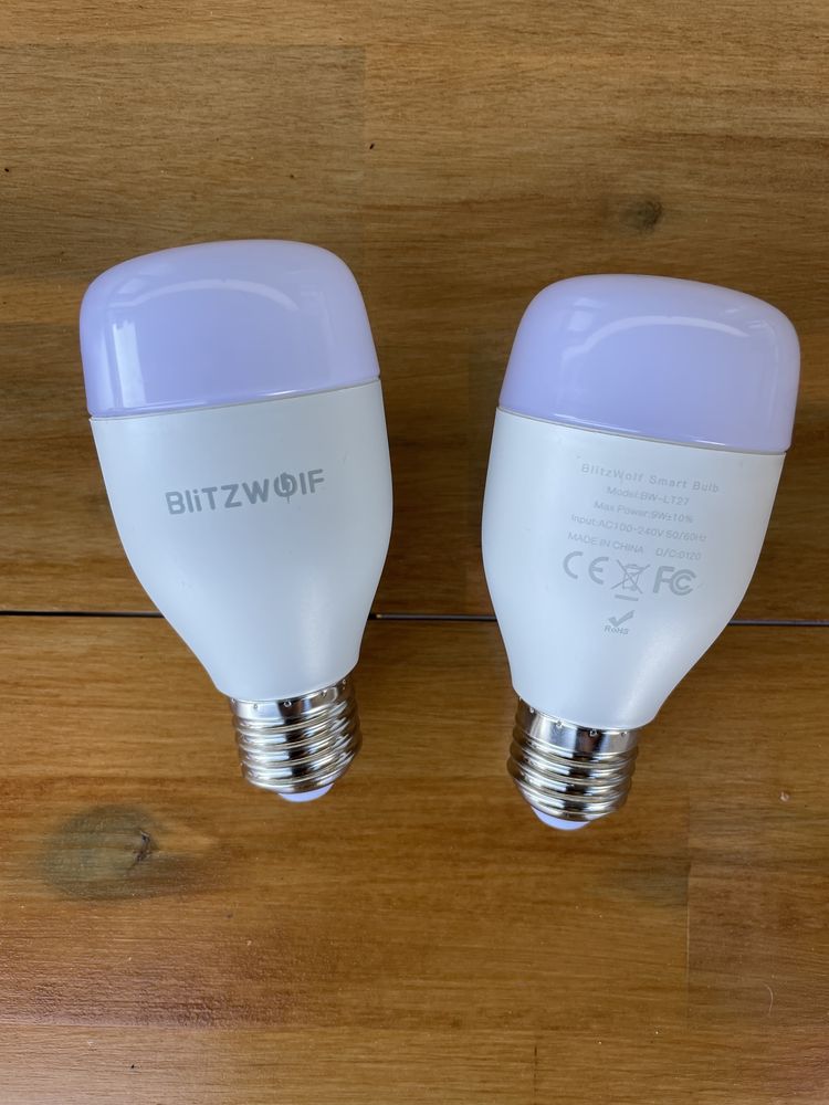 Vendo lâmpada inteligente BlitzWolf BW-LT 27 RGBWW+CW 9W E27 Smart LED Bulb