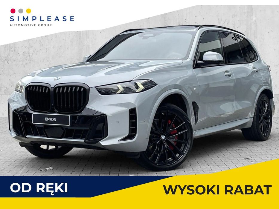 BMW X5 SM/ xDrive 30d/ 299 KM/Pneumatyka/ Dach Panoramiczny/ Harman Kardon/