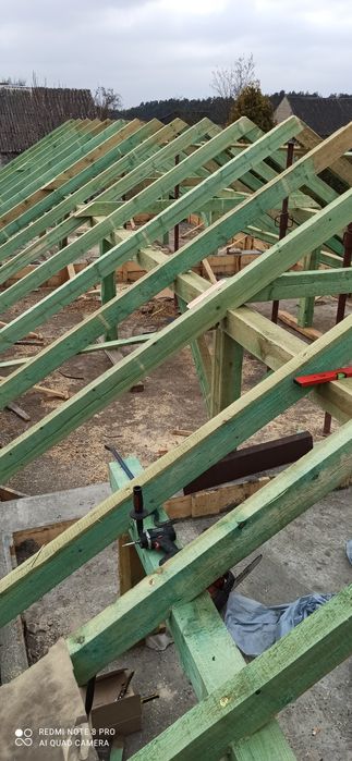 Więźba Uslugi Dekarskie Cieśla Pokrycia Dachy Ciesielstwo Dekarz Dachy
