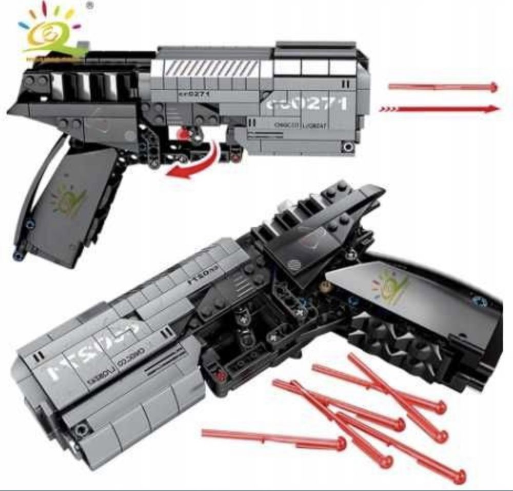 Pistolet klocki chińska wersja Lego Technic *jak nowy*
